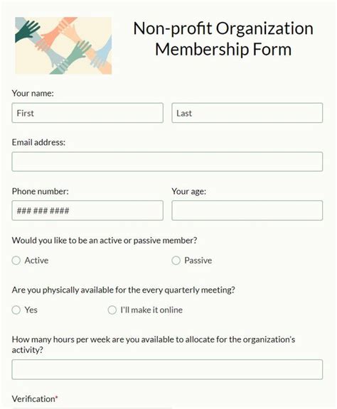 nonprofit membership form template|100+ Free Nonprofit Templates To Save You Time.